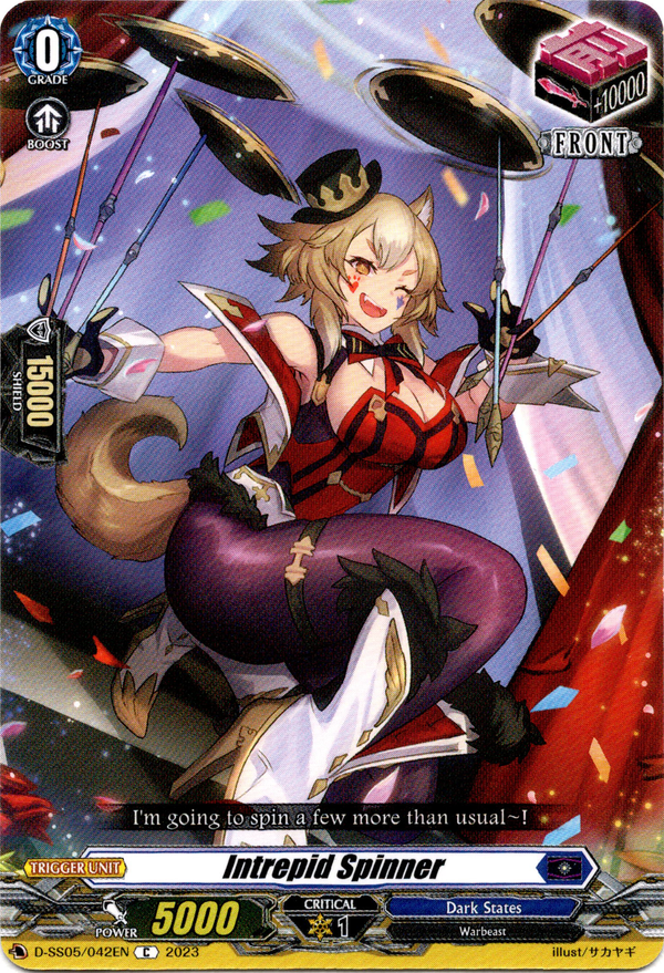 Intrepid Spinner - D-SS05/042EN - Festival Booster 2023 - Card Cavern