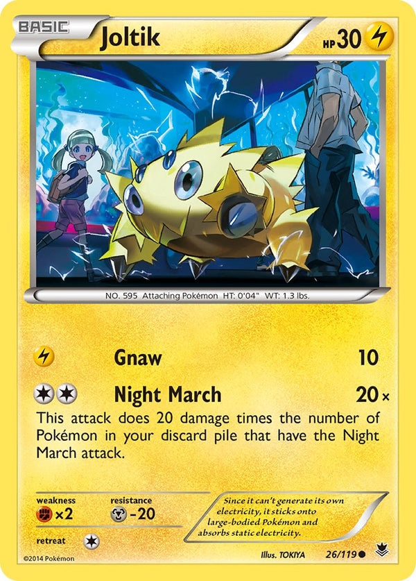 Joltik - 26/119 - Phantom Forces - Card Cavern