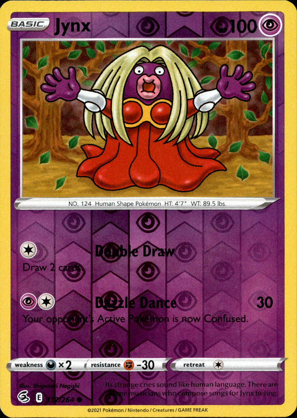 Jynx - 112/264 - Fusion Strike - Reverse Holo - Card Cavern