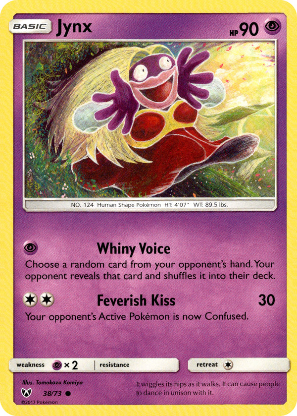 Jynx - 38/73 - Shining Legends - Card Cavern