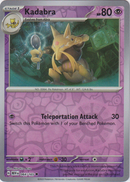 Kadabra - 064/165 - Scarlet & Violet 151 - Reverse Holo - Card Cavern