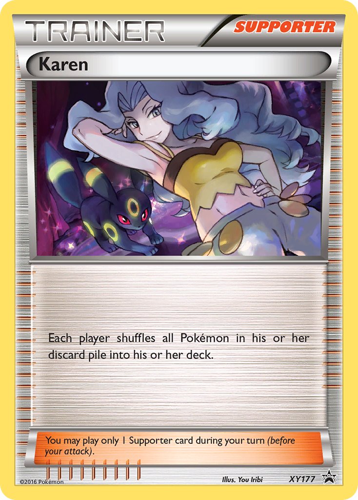 Karen - XY177 - XY Promo - Card Cavern