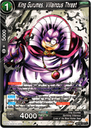 King Gurumes, Villainous Threat - BT19-137 - Fighter's Ambition - Card Cavern