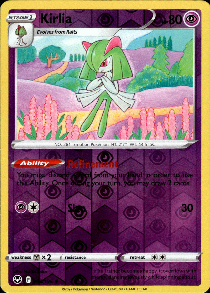 Kirlia - 068/195 - Silver Tempest - Reverse Holo - Card Cavern