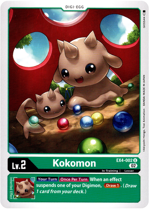 Kokomon - EX4-002 U - Alternative Being - Card Cavern