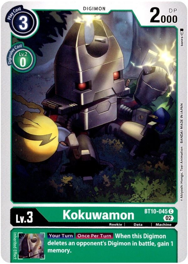 Kokuwamon - BT10-045 C - Xros Encounter - Card Cavern