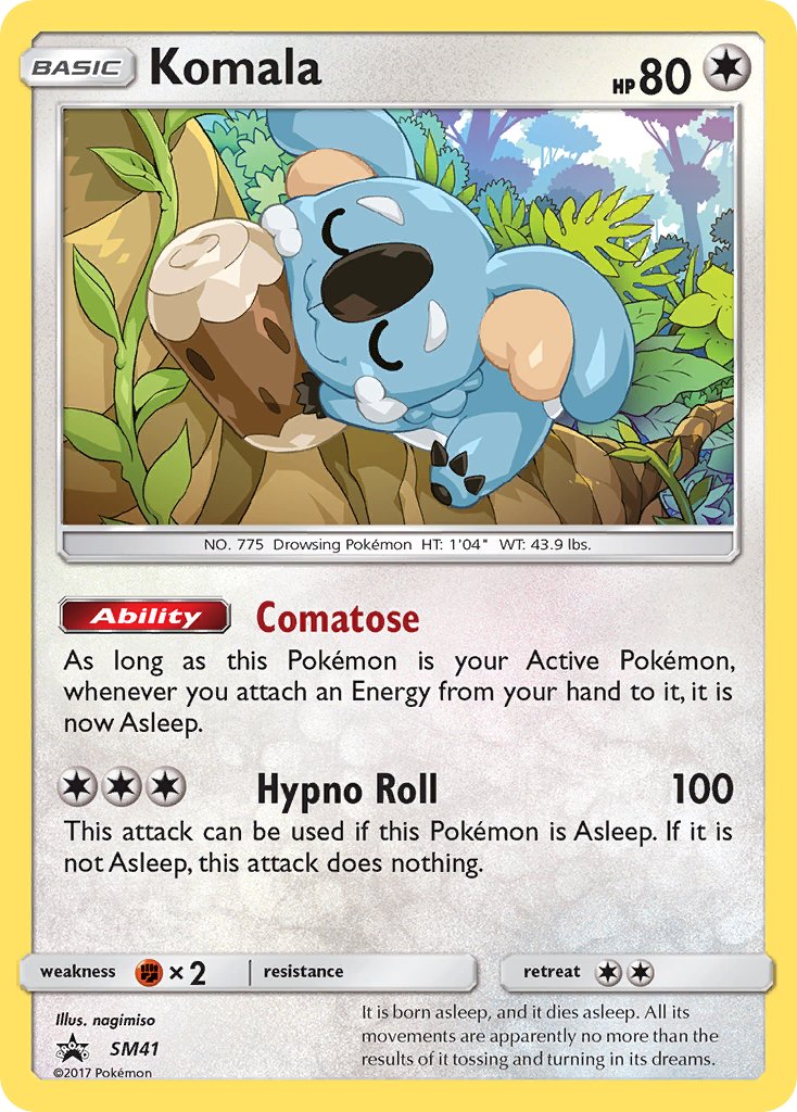 Komala - SM41 - Sun & Moon Promo - Card Cavern