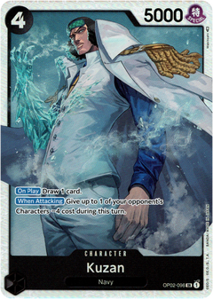 Kuzan - OP02-096 - Paramount War - Foil - Card Cavern