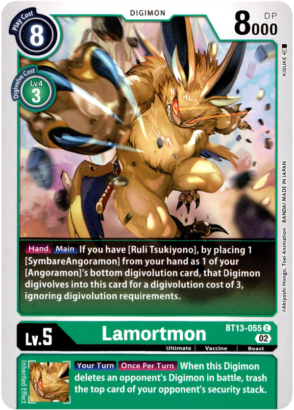 Lamortmon - BT13-055 C - Versus Royal Knight - Card Cavern