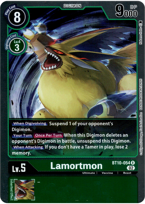 Lamortmon - BT10-054 R - Xros Encounter - Foil - Card Cavern