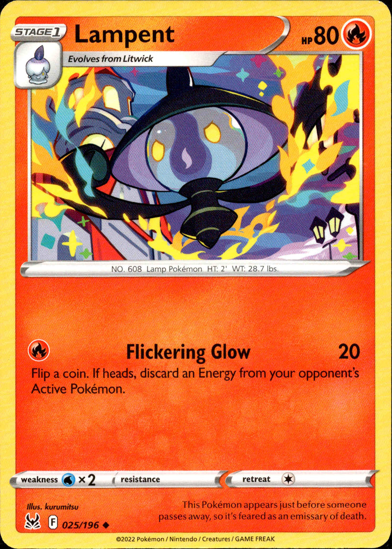 Lampent - 025/196 - Lost Origin - Card Cavern