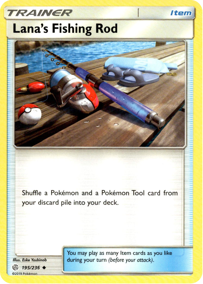 Lana's Fishing Rod - 195/236 - Cosmic Eclipse - Card Cavern