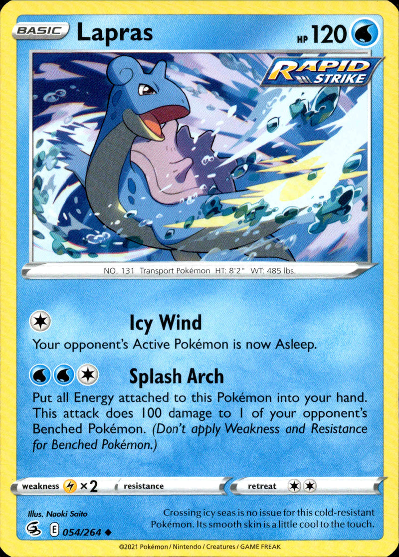 Lapras - 054/264 - Fusion Strike - Card Cavern