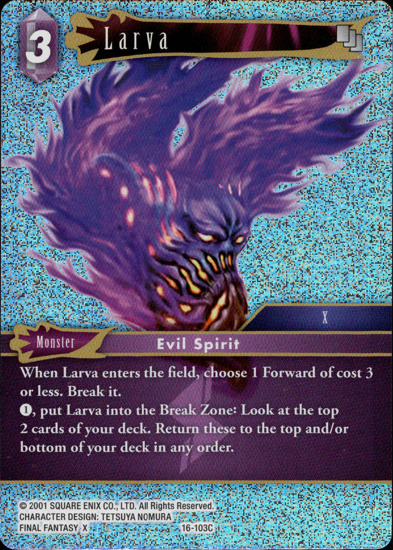 Larva - 16-103C - Emissaries of Light - Foil - Card Cavern