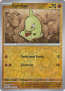 Larvitar - 105/197 - Obsidian Flames - Reverse Holo - Card Cavern