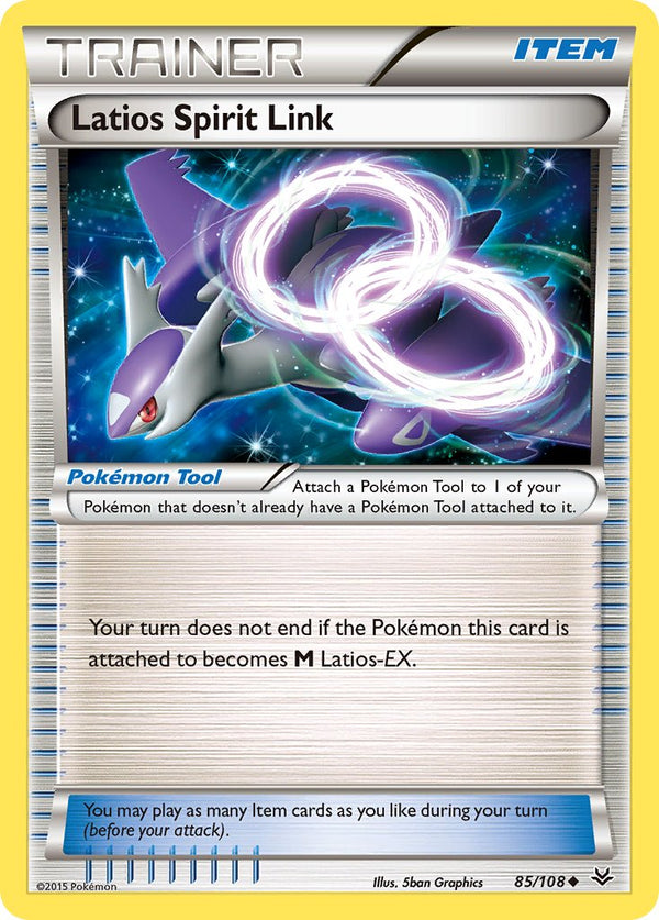 Latios Spirit Link - 85/108 - Roaring Skies - Card Cavern