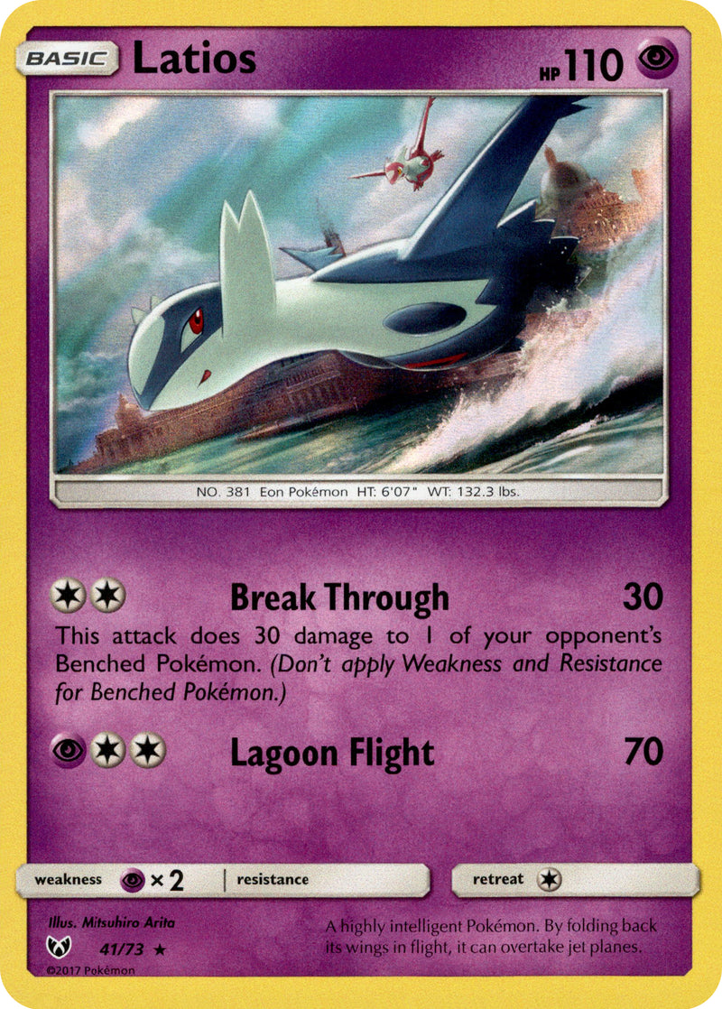 Latios - 41/73 - Shining Legends - Holo - Card Cavern