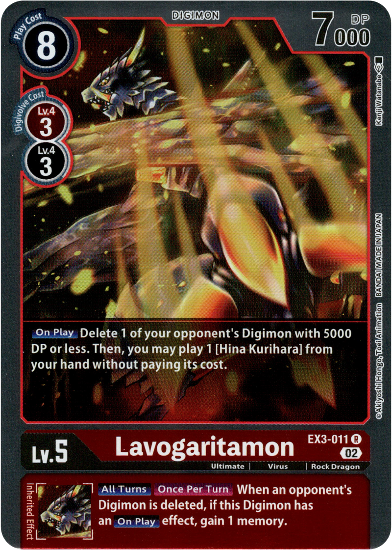 Lavogaritamon - EX3-011 R - Draconic Roar - Foil - Card Cavern