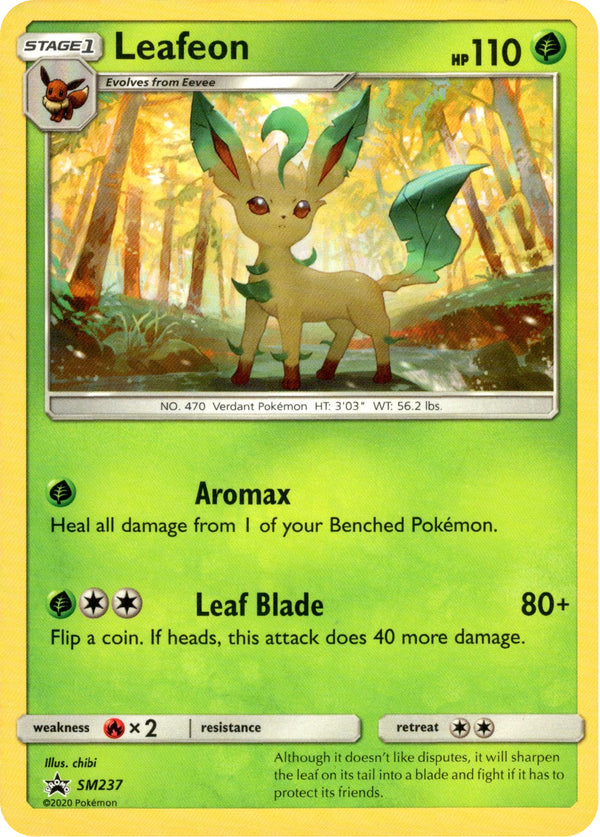 Leafeon - SM237 - Sun & Moon Promo - Card Cavern