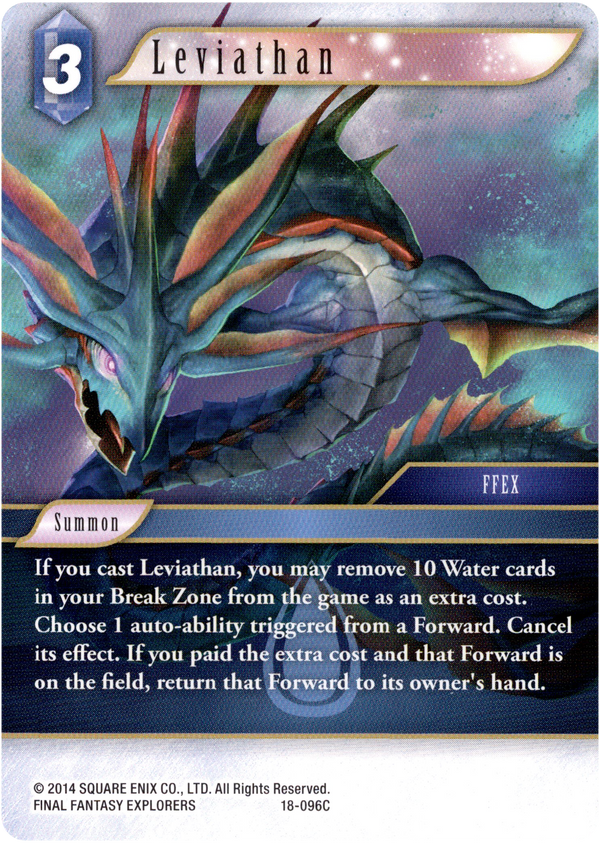 Leviathan - 18-096C - Resurgence of Power - Card Cavern