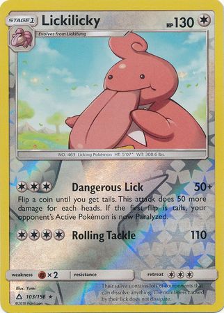 Lickilicky - 103/156 - Ultra Prism - Reverse Holo - Card Cavern