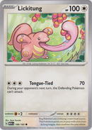 Lickitung - 108/165 - Scarlet & Violet 151 - Card Cavern