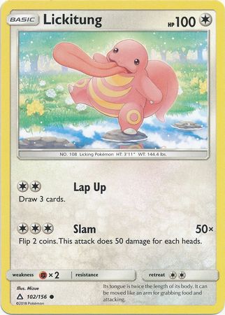 Lickitung - 102/156 - Ultra Prism - Card Cavern