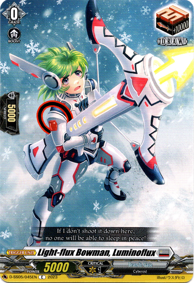 Light-flux Bowman, Luminoflux - D-SS05/045EN - Festival Booster 2023 - Card Cavern