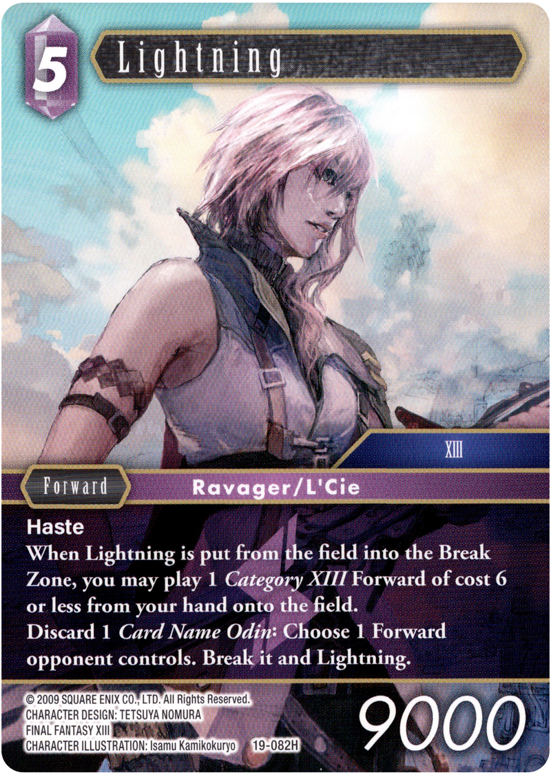 Lightning - 19-082H - From Nightmares - Card Cavern