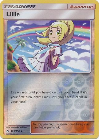 Lillie - 125/156 - Ultra Prism - Reverse Holo - Card Cavern