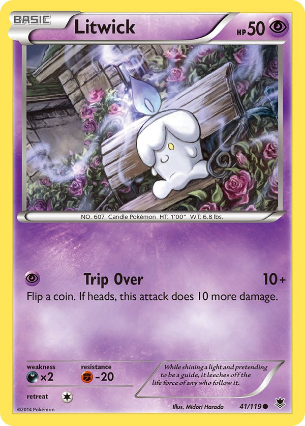 Litwick - 41/119 - Phantom Forces - Card Cavern