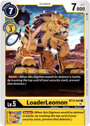 LoaderLeomon - BT13-043 C - Versus Royal Knight - Card Cavern