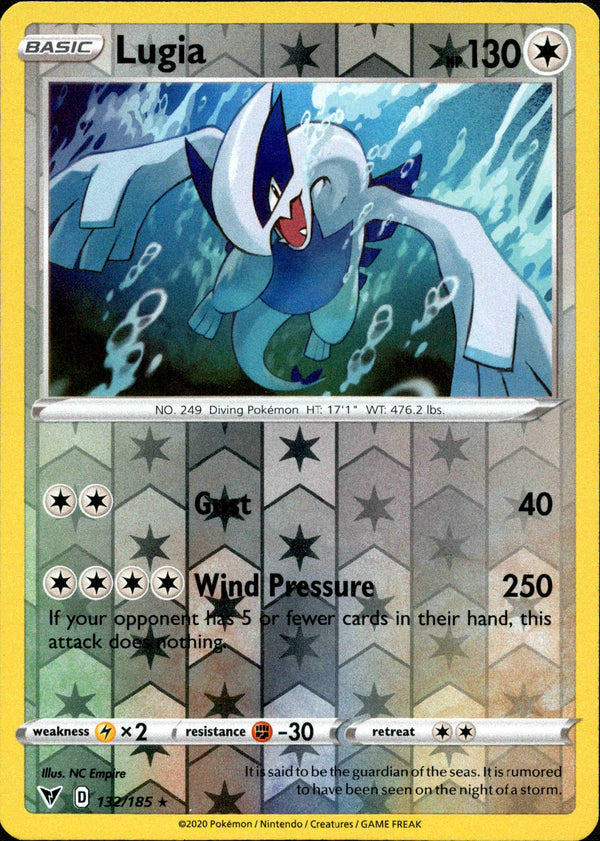 Lugia - 132/185 - Vivid Voltage - Reverse Holo - Card Cavern