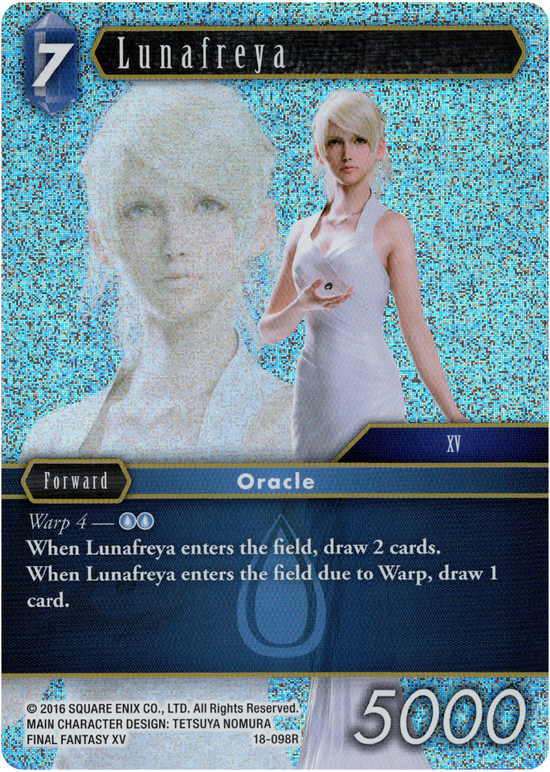 Lunafreya - 18-098R - Resurgence of Power - Foil - Card Cavern