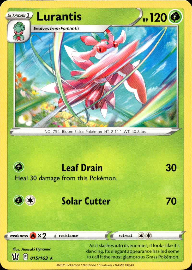 Lurantis - 015/163 - Battle Styles - Card Cavern