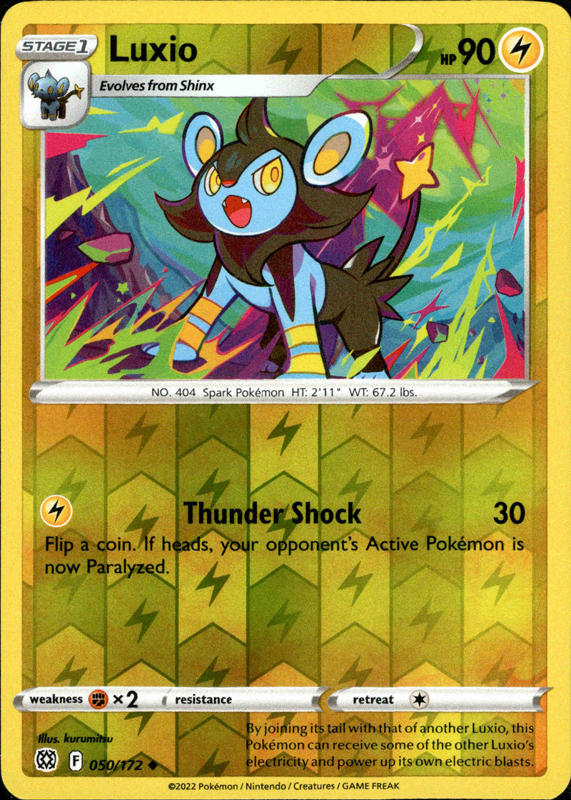 Luxio - 050/172 - Brilliant Stars - Reverse Holo - Card Cavern