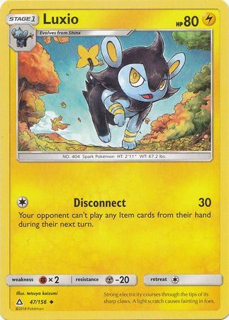 Luxio - 47/156 - Ultra Prism - Card Cavern