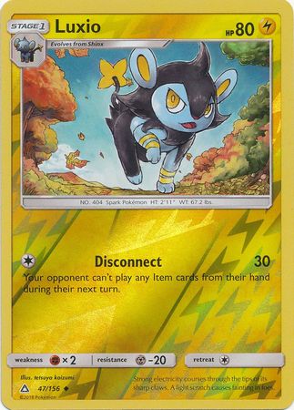 Luxio - 47/156 - Ultra Prism - Reverse Holo - Card Cavern