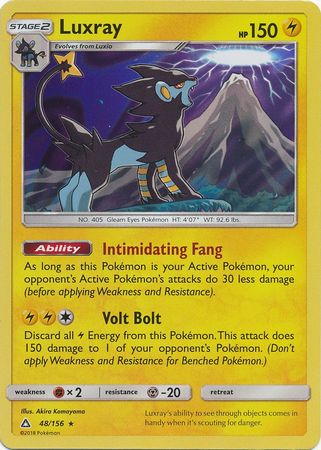 Luxray - 48/156 - Ultra Prism - Card Cavern