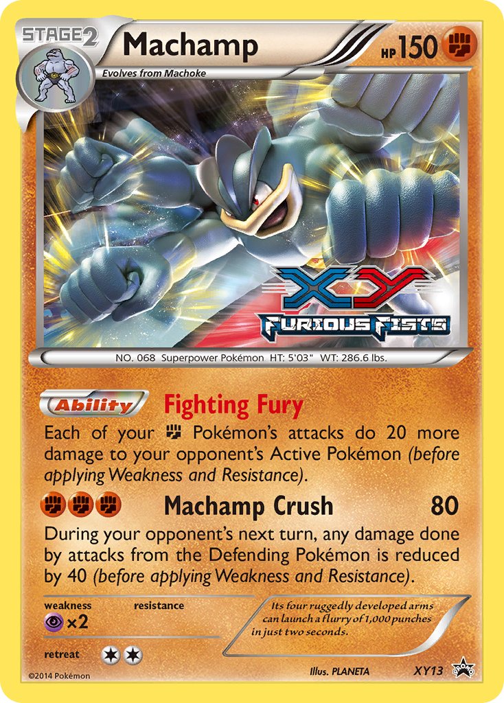 Machamp Prerelease - XY13 - XY Promo - Card Cavern