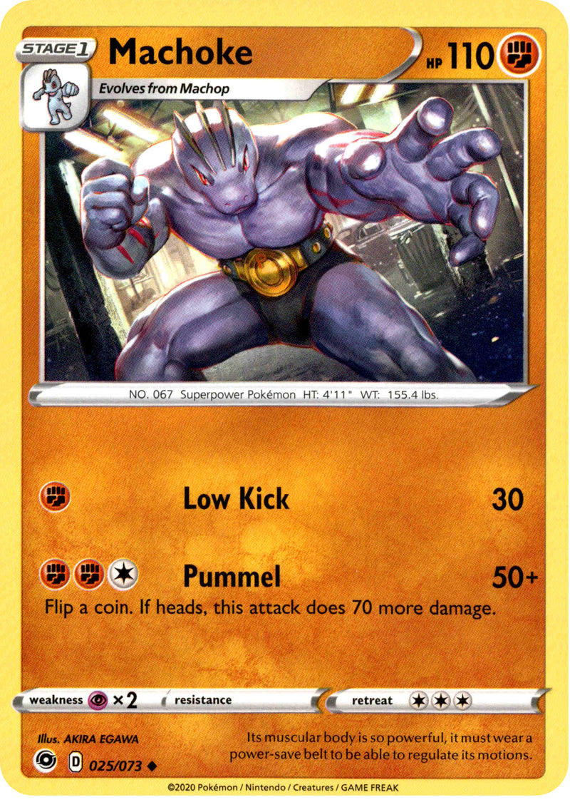 Machoke - 25/73 - Champion's Path - Card Cavern