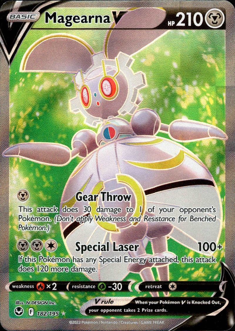 Magearna V Full Art - 182/195 - Silver Tempest - Card Cavern