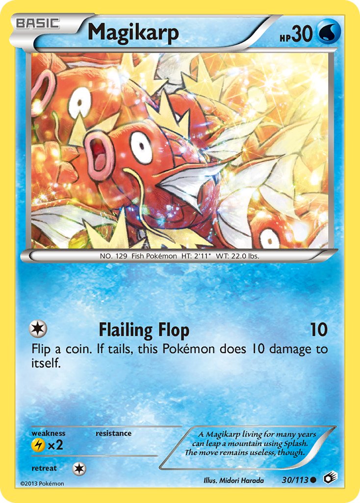 Magikarp - 30/113 - Legendary Treasures - Card Cavern