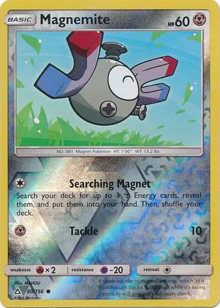 Magnemite - 80/156 - Ultra Prism - Reverse Holo - Card Cavern