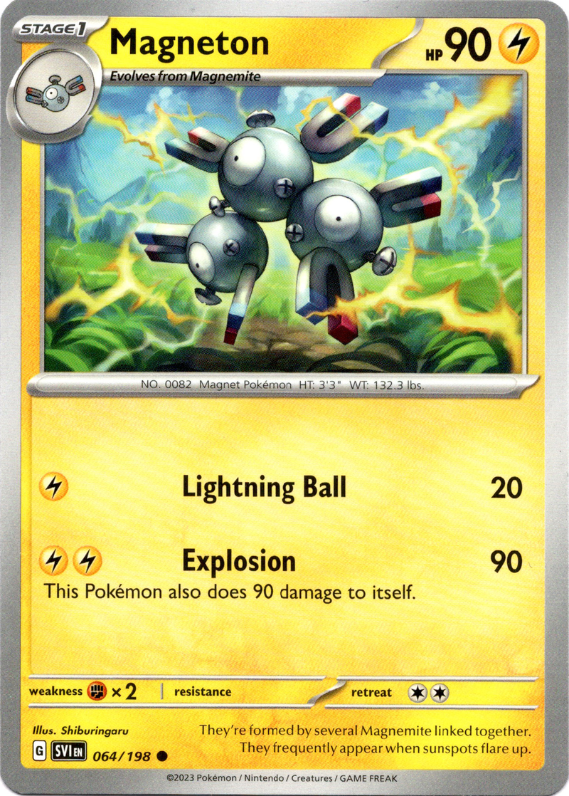 Magneton - 064/198 - Scarlet & Violet - Card Cavern