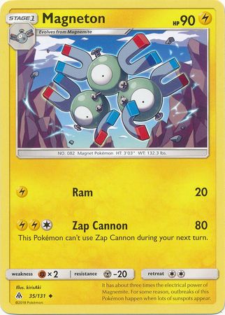 Magneton - 35/131 - Forbidden Light - Card Cavern