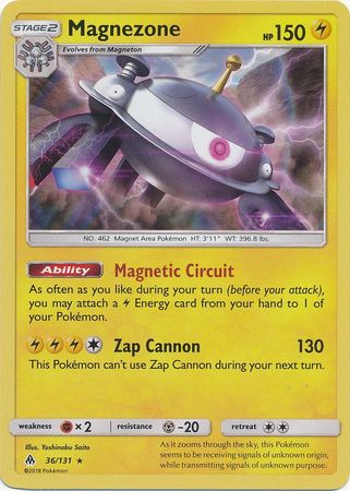 Magnezone - 36/131 - Forbidden Light - Holo - Card Cavern