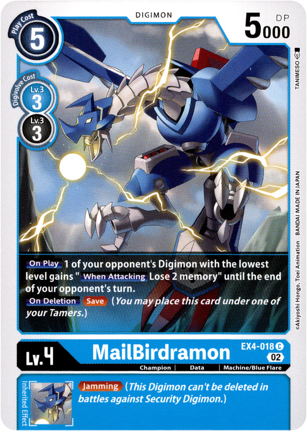 MailBirdramon - EX4-018 C - Alternative Being - Card Cavern