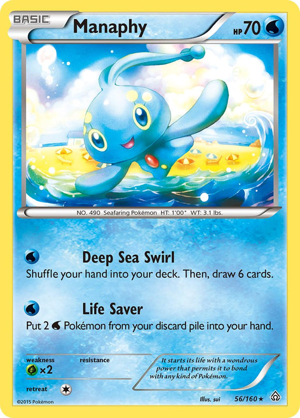 Manaphy - 56/160 - Primal Clash - Holo - Card Cavern