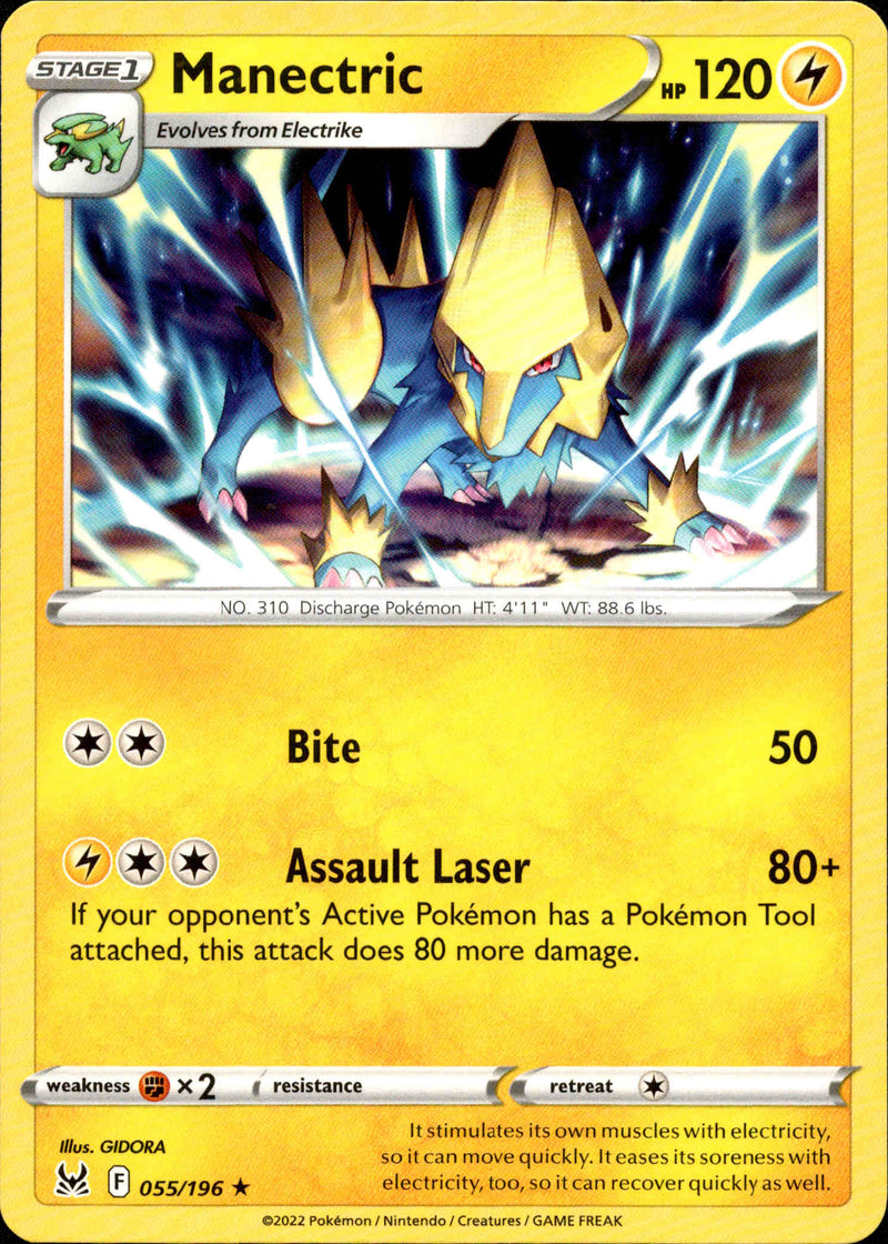 Manectric - 055/196 - Lost Origin - Card Cavern